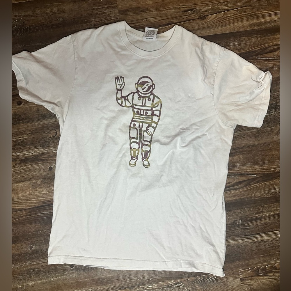 Billionaire boys club astronaut camo white t shirt
